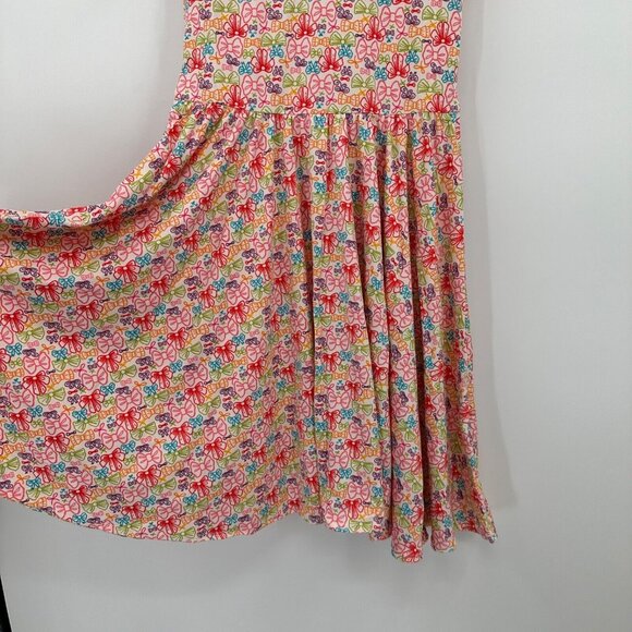 Dot Dot Smile Girl's Cap Sleeve Dress 12-24 months Short Sleeve Colorful Bows - Picture 6 of 6
